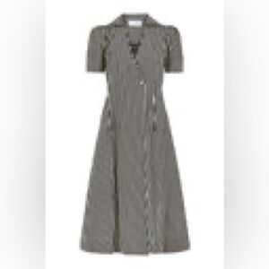 NWT Livro Clark dress ganache pinstripe size small